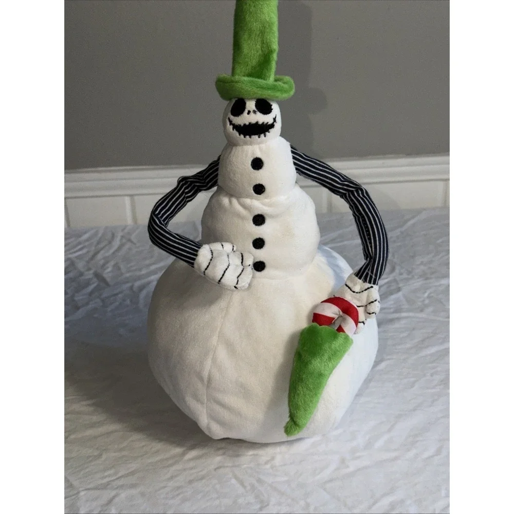 Walgreens Exclusive Animated‎ Jack Skellington Snowman Disney Nightmare Before